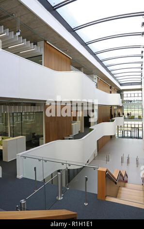 Die neuen Quadram Institut Gebäude an der Norwich Research Park. Führt modernste Essen und bioscience Forschung und Endoskopie. Stockfoto