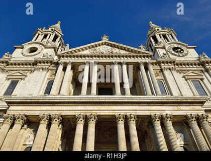 St Pauls Cathedral, London, England, Vereinigtes Königreich Stockfoto