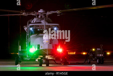 Armee Wildcat Hubschrauber, ZZ386 Stockfoto