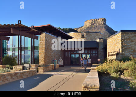 Point Lookout, Besucher- und Forschungszentrum, Mesa Verde National Park, Colorado, USA 180928 69668 Stockfoto