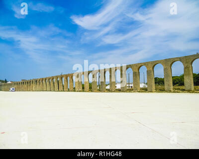 Römisches Aquädukt in Obidos, Portugal Stockfoto