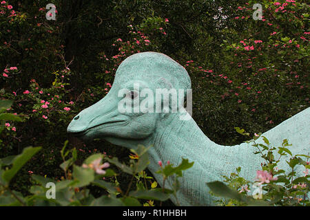 Dinosaurier - ausgestorbene Reptilien Stockfoto