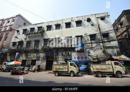 Jessop Gebäude, 63 Netaji Subhas Straße, Burrabazar, Kolkata, Indien Stockfoto