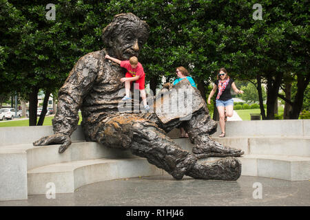 Albert Einstein Memorial Washington DC Stockfoto