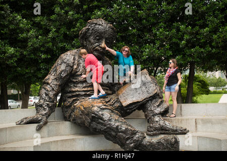 Albert Einstein Memorial Washington DC Stockfoto