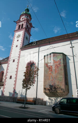 St. Joseph Kirche in Maria Theresia Straße, Innsbruck, Österreich, Stockfoto