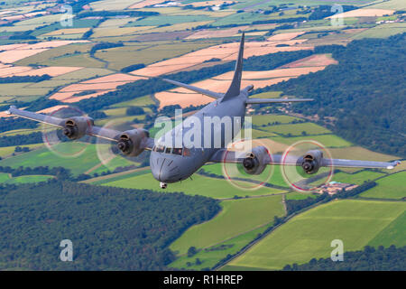 Die Lockheed CP-140 Aurora ist eine maritime Patrol aircraft von der Royal Canadian Air Force betrieben. Das Flugzeug ist auf die Lockheed P-3 Orion Luft Stockfoto