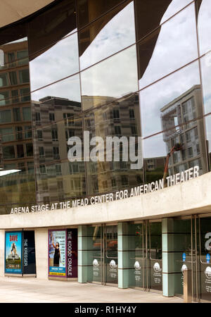 Arena-Bühne der Mead Zentrum für amerikanische Theater Washington DC Stockfoto