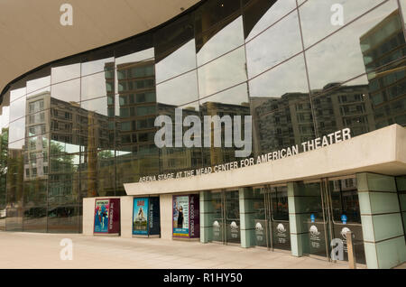 Arena-Bühne der Mead Zentrum für amerikanische Theater Washington DC Stockfoto