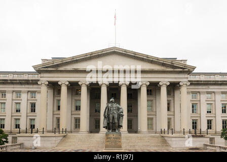 Usa-Finanzministerium Washington DC Stockfoto