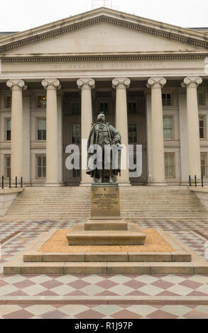 Usa-Finanzministerium Washington DC Stockfoto