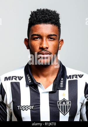 Brasilianischen Fußball-Liga Serie A 2018/(Clube Atlético Mineiro) - Gleison Bremer Stockfoto