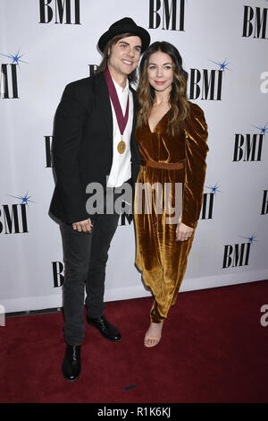 Nashville, Tennessee, USA. 13 Nov, 2018. Ross Copperman während Ankunft für die 66. jährlichen BMI Land Auszeichnungen. Credit: Laura Farr/Admedia/ZUMA Draht/Alamy leben Nachrichten Stockfoto