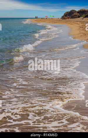 Entdeckung Apulien: Regionaler Naturpark Dune Costiere. (Apulien)-ITALIEN- Stockfoto