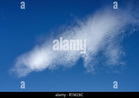 Cirrostratus Wolken Stockfoto