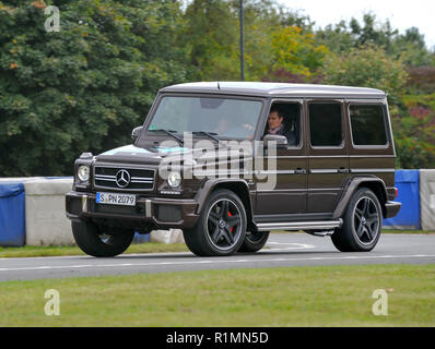 2012 Mercedes AMG G Wagen Deutschen SUV Off Roader Stockfoto