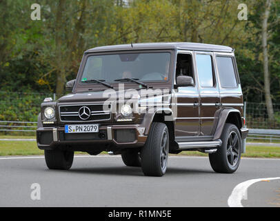 2012 Mercedes AMG G Wagen Deutschen SUV Off Roader Stockfoto