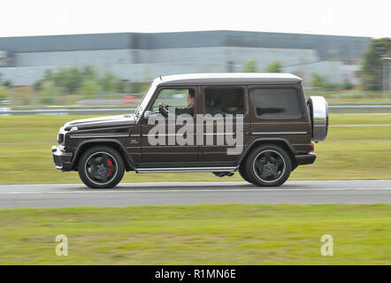 2012 Mercedes AMG G Wagen Deutschen SUV Off Roader Stockfoto