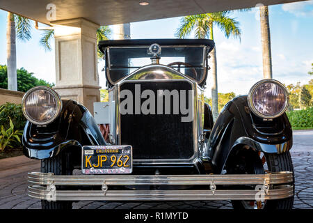 1926 Ford Model T Roadster an Quail Creek Country Club, Naples, Florida, USA Stockfoto