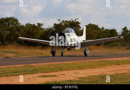 Jährliche SAA Airshow und Fly-in am Zebula Lodge in Südafrika Stockfoto