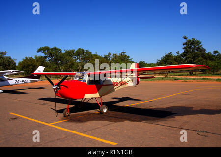 Jährliche SAA Airshow und Fly-in am Zebula Lodge in Südafrika Stockfoto