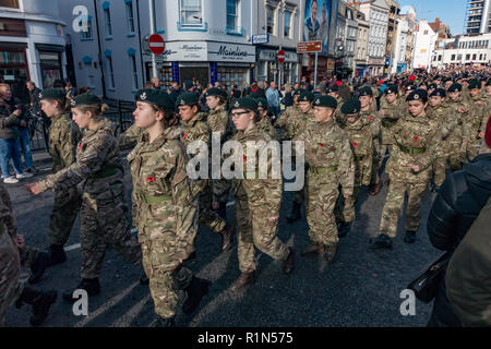 Spenden-infos Tag. Bristol 2018 Stockfoto