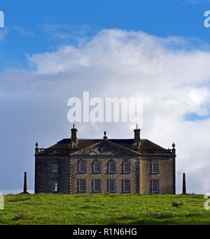 Auchinleck House, West Front. Ochiltree, East Ayrshire, Schottland, Großbritannien, Europa. Stockfoto