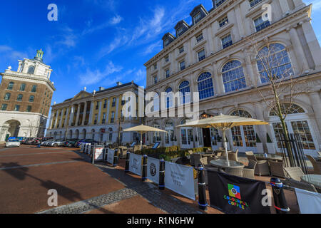 Verkehrssysteme Neustadt in der Nähe von Dorchester, Dorset, England, uk Stockfoto