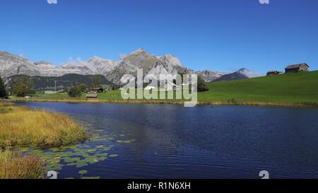 Urlaub in der Schweiz Stockfoto