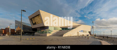 Das Museum von Liverpool durch 3XN Architects Stockfoto