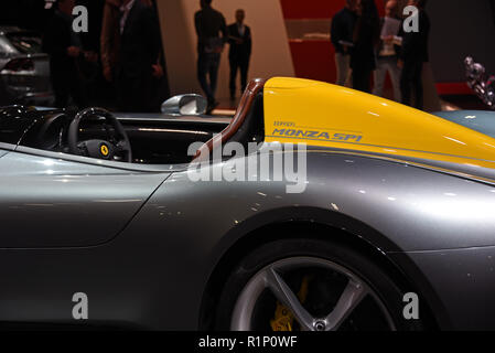 Ferrari Monza SP1, Mondial Paris Motor Show, Paris, Frankreich, Europa Stockfoto