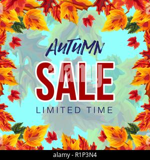 Bunte vektor Plakat für Verkauf Förderung Stock Vektor