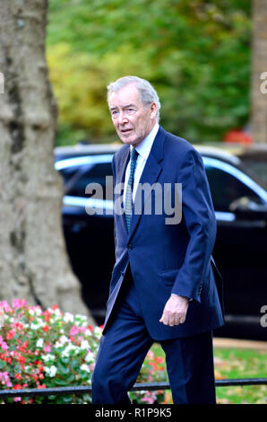Ian Lang, Baron Lang von Monkton, kommt in der Downing Street bei langen kabinettssitzung zu discus Brexit, Downing Street 16. Oktober 2018 Stockfoto