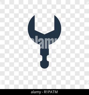 Werkzeug vektor Symbol auf transparenten Hintergrund, Werkzeug Transparenz logo Konzept Stock Vektor