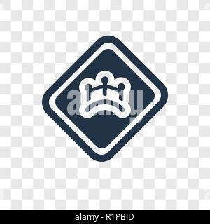 Brücke vektor Icon auf transparentem Hintergrund isoliert, Brücke Transparenz logo Konzept Stock Vektor