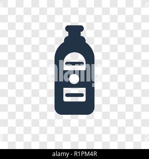 Gin vektor Icon auf transparentem Hintergrund isoliert, Gin Transparenz logo Konzept Stock Vektor