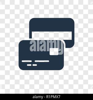 Cit-Vektor Icon auf transparentem Hintergrund isoliert, Cit Karte Transparenz logo Konzept Stock Vektor