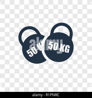 Training vektor Icon auf transparentem Hintergrund isoliert, Workout Transparenz logo Konzept Stock Vektor