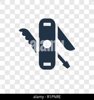 Multitool vektor Icon auf transparentem Hintergrund isoliert, Multitool Transparenz logo Konzept Stock Vektor