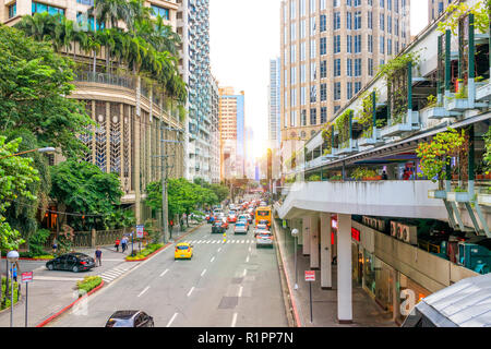 Makati Central Business District Stockfoto