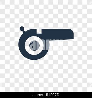Pfeifen vektor Icon auf transparentem Hintergrund isoliert, Pfeifen Transparenz logo Konzept Stock Vektor