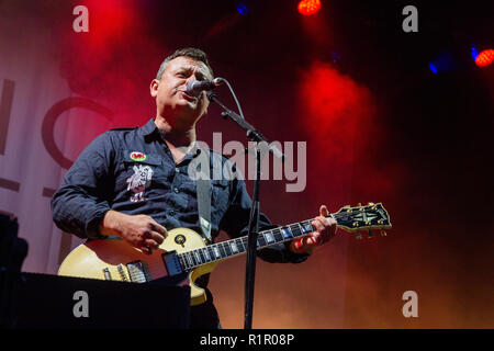 Manic Street Prediger - (James Dean Bradfield) Live vom Times Square in Newcastle upon Tyne - August 2017 Stockfoto