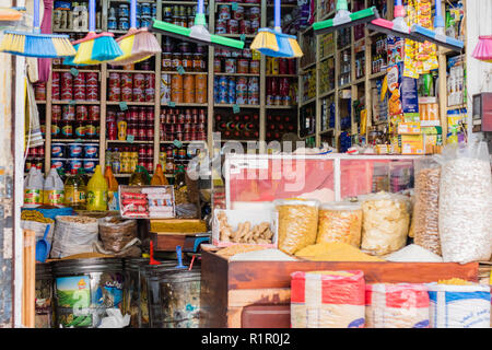 Typisch marokkanischen Shop, Fez Stockfoto