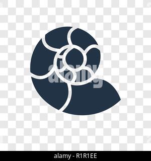 Fossile vektor Icon auf transparentem Hintergrund isoliert, fossilen Transparenz logo Konzept Stock Vektor