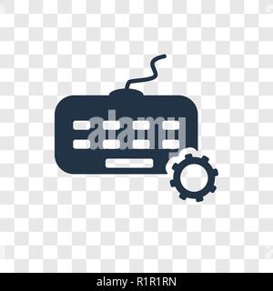 Codierung vektor Icon auf transparentem Hintergrund isoliert, Codierung Transparenz logo Konzept Stock Vektor