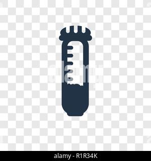 Blutprobe vektor Icon auf transparentem Hintergrund isoliert, Blutprobe Transparenz logo Konzept Stock Vektor