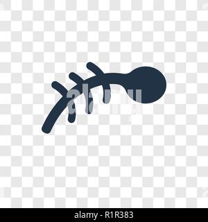 Mikrobe vektor Icon auf transparentem Hintergrund isoliert, Mikrobe Transparenz logo Konzept Stock Vektor