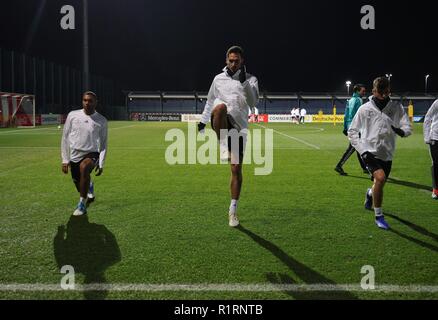 Leipzig, Deutschland. 14 Nov, 2018. firo: 14.11.2018, Fußball, Landerspiel, National Team, Saison 2018/2019, GER, Deutschland - RUS, Russland Training, TAH, HUMMELS, HAVERTZ | Verwendung der weltweiten Kredit: dpa/Alamy leben Nachrichten Stockfoto