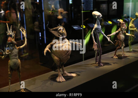 Sydney, Australien. 15. November 2018. Medien Vorschau von STAR WARS Identitäten: Die Ausstellung im Powerhouse Museum. Credit: Richard Milnes/Alamy leben Nachrichten Stockfoto