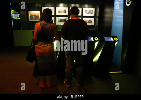 Sydney, Australien. 15. November 2018. Medien Vorschau von STAR WARS Identitäten: Die Ausstellung im Powerhouse Museum. Credit: Richard Milnes/Alamy leben Nachrichten Stockfoto